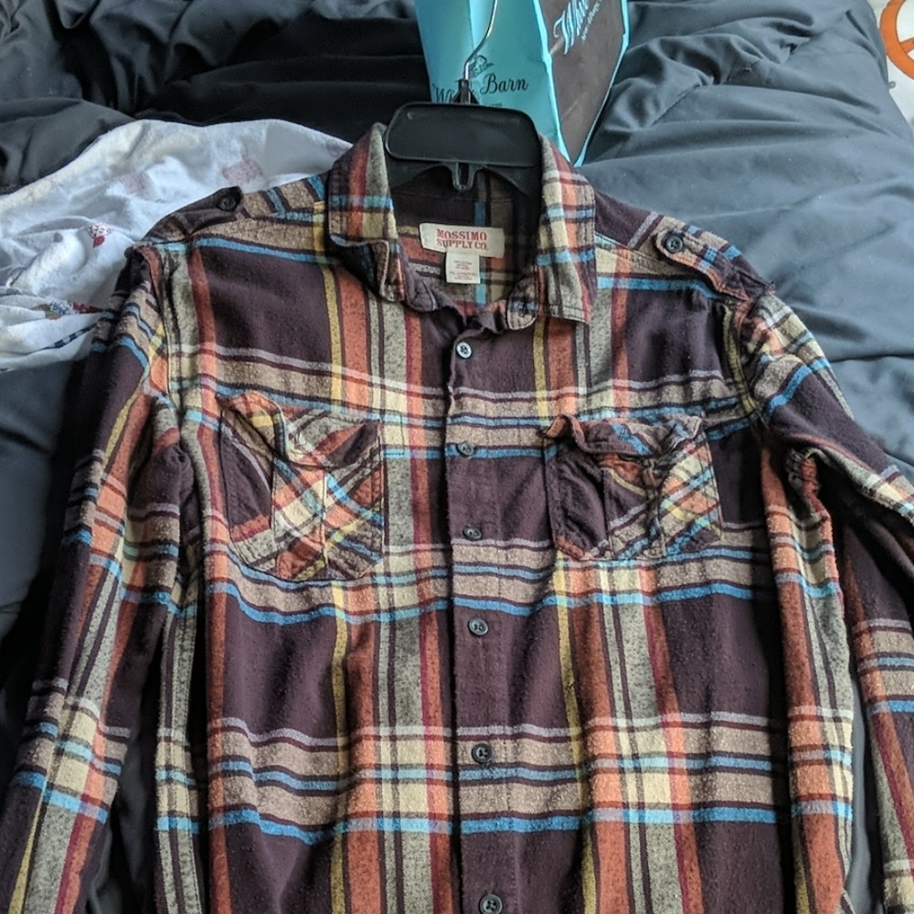 Mossimo Supply Co Flannel Button Up
